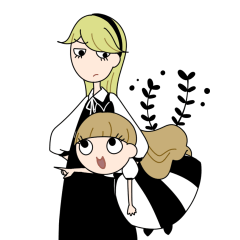 [LINEスタンプ] Harris sisters