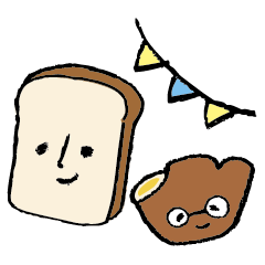 [LINEスタンプ] パンパラダイス