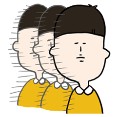 [LINEスタンプ] のっぺり顔のたろうくん