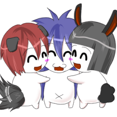 [LINEスタンプ] mutant family