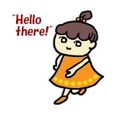 [LINEスタンプ] おてんば娘アリちゃん