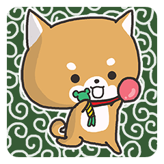 [LINEスタンプ] 柴犬の和風すたんぷ