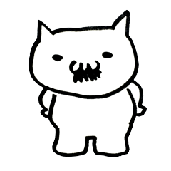 [LINEスタンプ] ねこし