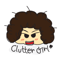 [LINEスタンプ] Clutter Girl