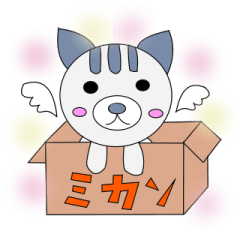 [LINEスタンプ] 箱入りみかん