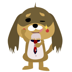 [LINEスタンプ] リー犬・ユル