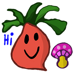 [LINEスタンプ] The EMOTIONAL VEGGIES