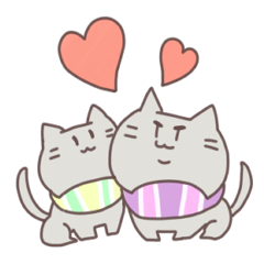 [LINEスタンプ] マフラーまゆにゃんこ