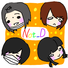 [LINEスタンプ] Not_D！