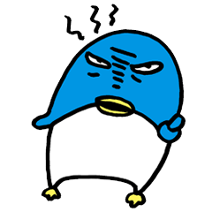 [LINEスタンプ] ウザいペンギン4