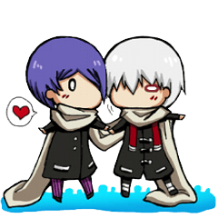 [LINEスタンプ] Scarf Lovers and tentacles