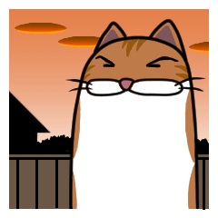 [LINEスタンプ] ねこニャス！