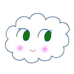 [LINEスタンプ] モクモクくもこさん