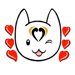 [LINEスタンプ] 三毛猫 J