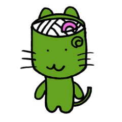 [LINEスタンプ] うどん猫