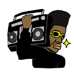 hiphop スタンプ