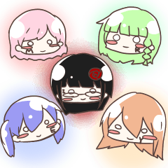 [LINEスタンプ] 愉快な少女たちの日常