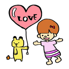 [LINEスタンプ] あちゃとシシシ