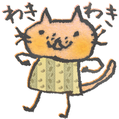 [LINEスタンプ] ねこオノマトペー