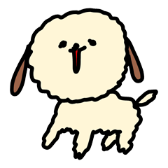 [LINEスタンプ] わんわん