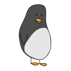[LINEスタンプ] Pikpin the penguin