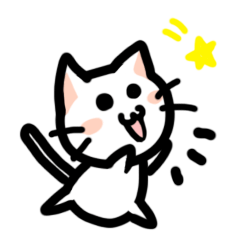 [LINEスタンプ] 不運なダメ猫