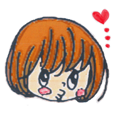 [LINEスタンプ] おかっぱ女子とんすけの日常