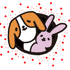 [LINEスタンプ] ハル＆ハニー