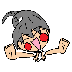 [LINEスタンプ] 幸福の神の子けいたいわらしくん