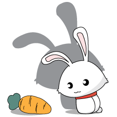 [LINEスタンプ] Sugar : the fun Bunnyの画像（メイン）