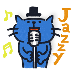 [LINEスタンプ] ジャジーキャット