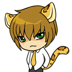 [LINEスタンプ] Leopard-Meow every day