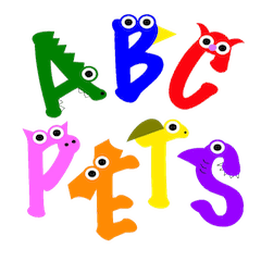 [LINEスタンプ] ABC PETS