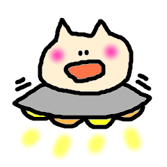 [LINEスタンプ] 宇宙猫。