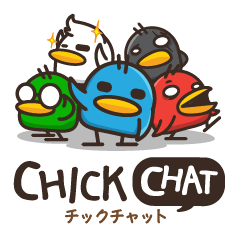 [LINEスタンプ] Chick Chat [JP]