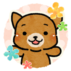 [LINEスタンプ] ぷにわん