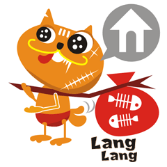 [LINEスタンプ] I love stray cats