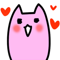 [LINEスタンプ] 派手ねこ