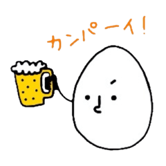 [LINEスタンプ] たまごんさん