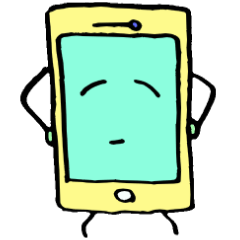 [LINEスタンプ] スマートフォン君