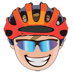 [LINEスタンプ] bicycle boy