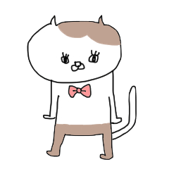 [LINEスタンプ] カラフルおねこ