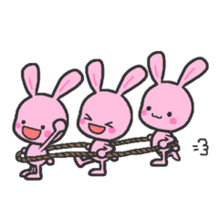 [LINEスタンプ] ももいろうさぎ2