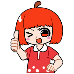 [LINEスタンプ] くだものっ子