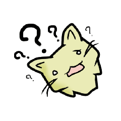 [LINEスタンプ] 全力猫