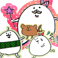 [LINEスタンプ] まん丸なコロ実ちゃんスタンプ。