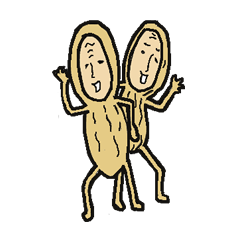 [LINEスタンプ] ナッツッツ