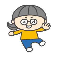 [LINEスタンプ] それいけ！メガネちゃん