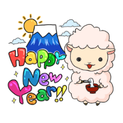 [LINEスタンプ] 羊と11の動物たち 2015