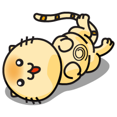 [LINEスタンプ] Steamed bread Meowの画像（メイン）